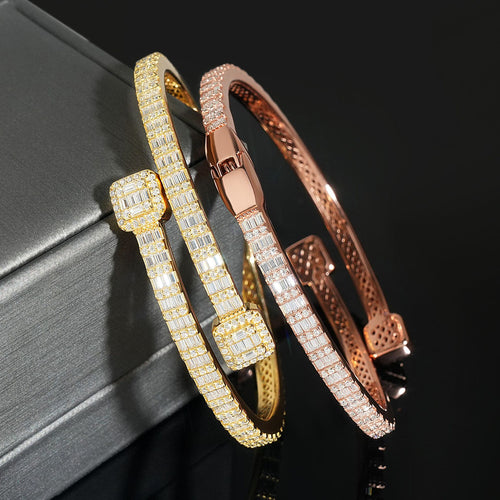 Baguette Bangle Cuff