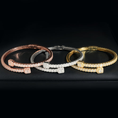 Baguette Bangle Cuff
