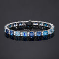 Ombré Blue Tennis Bracelet
