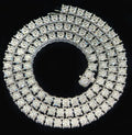  Triple Row Moissanite Tennis Necklace